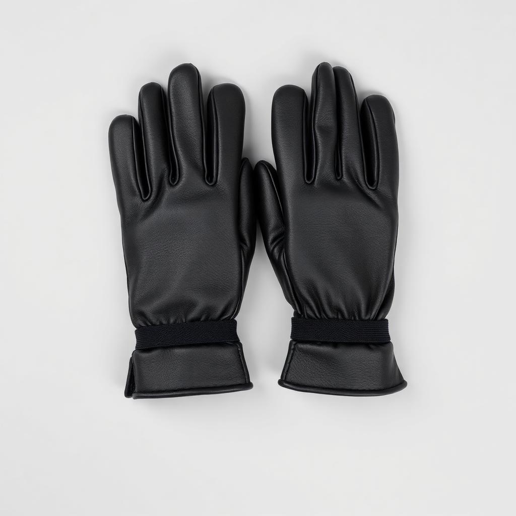 Product image of DG-004 — Black Leather Driver Gloves